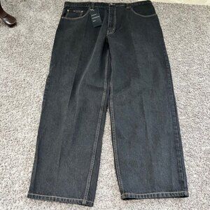 Extreme USA Men's Rinse Black Denim Jeans W44 L33 Style UE 901X